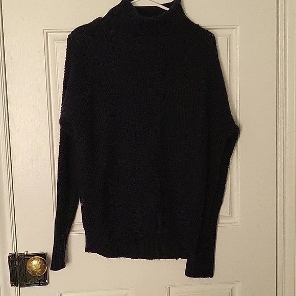 Smart  Set Cable Knit Turtleneck - Picture 1 of 1